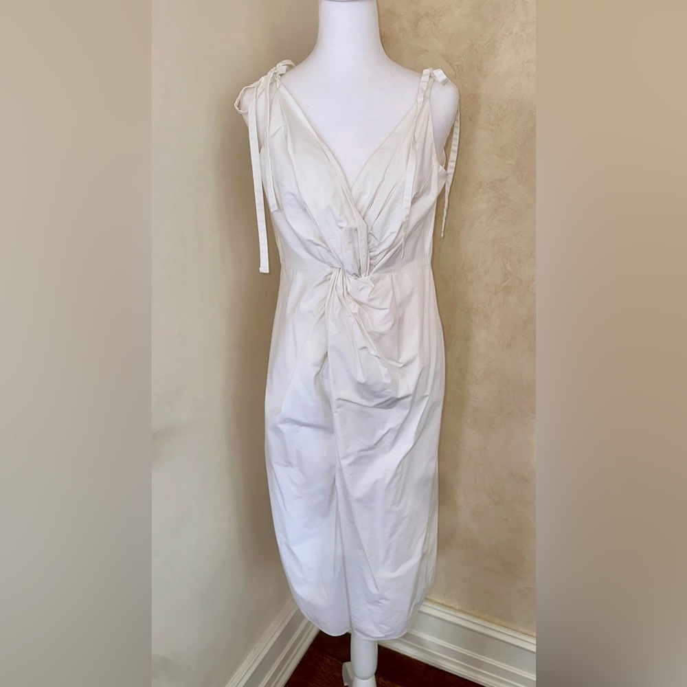 White DELFI Dress Size Medium